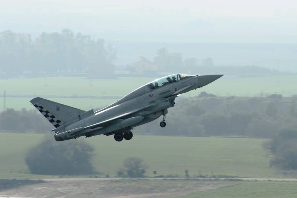 Eurofighter 37° Stormo durante Esercitazione “Tempesta Perfetta 3.0”