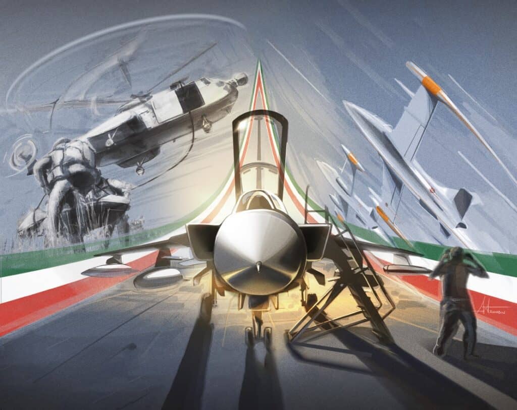 Aeronautica Militare: presentato a Roma il Calendario 2022. Spazio a  velivoli in configurazione operativa - Report Difesa