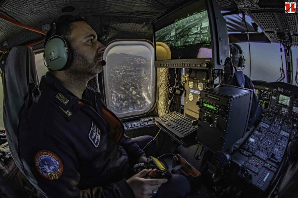 UH-139E 2° reparto volo milano malpensa - operatore di sistema