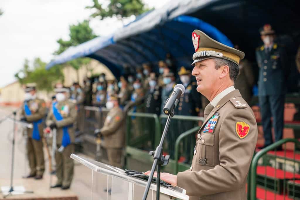 Allocuzione Gen. D.  Nicola Terzano Comandante della Divisione Acqui