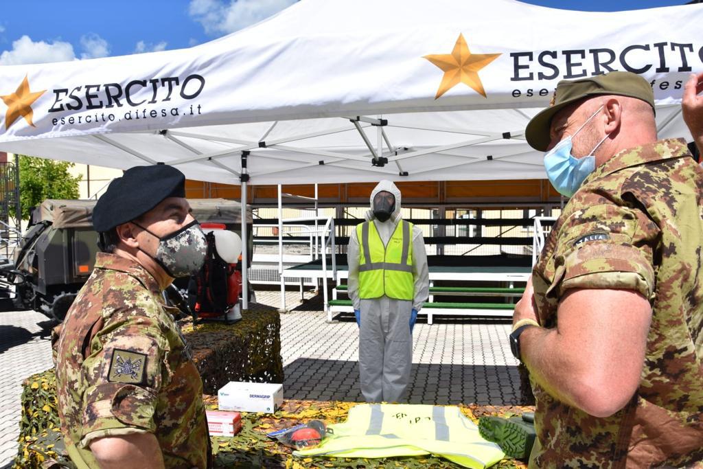 CAPO DI SME IN VISITA AL 9°ALPINI 