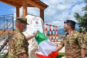 CAPO DI SME IN VISITA AL 9°ALPINI