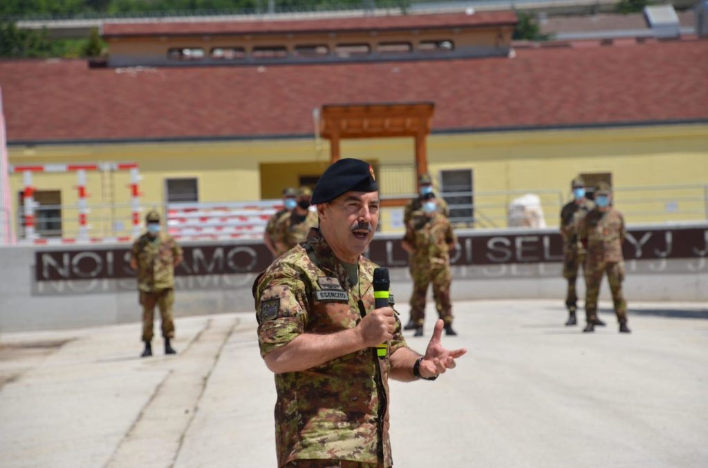 INTERVENTO DEL CAPO DI SME IN VISITA AL 9° ALPINI