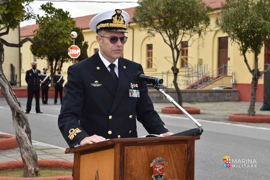 Ammiraglio Rossi, comandante del Comsubin