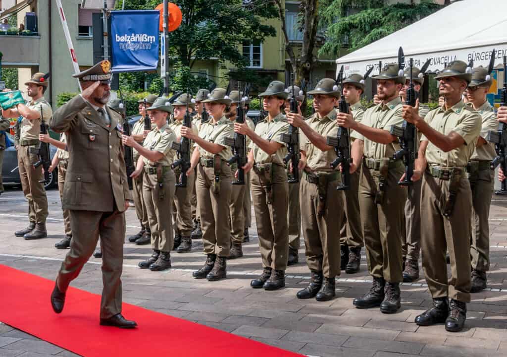 cambio comando Truppe Alpine