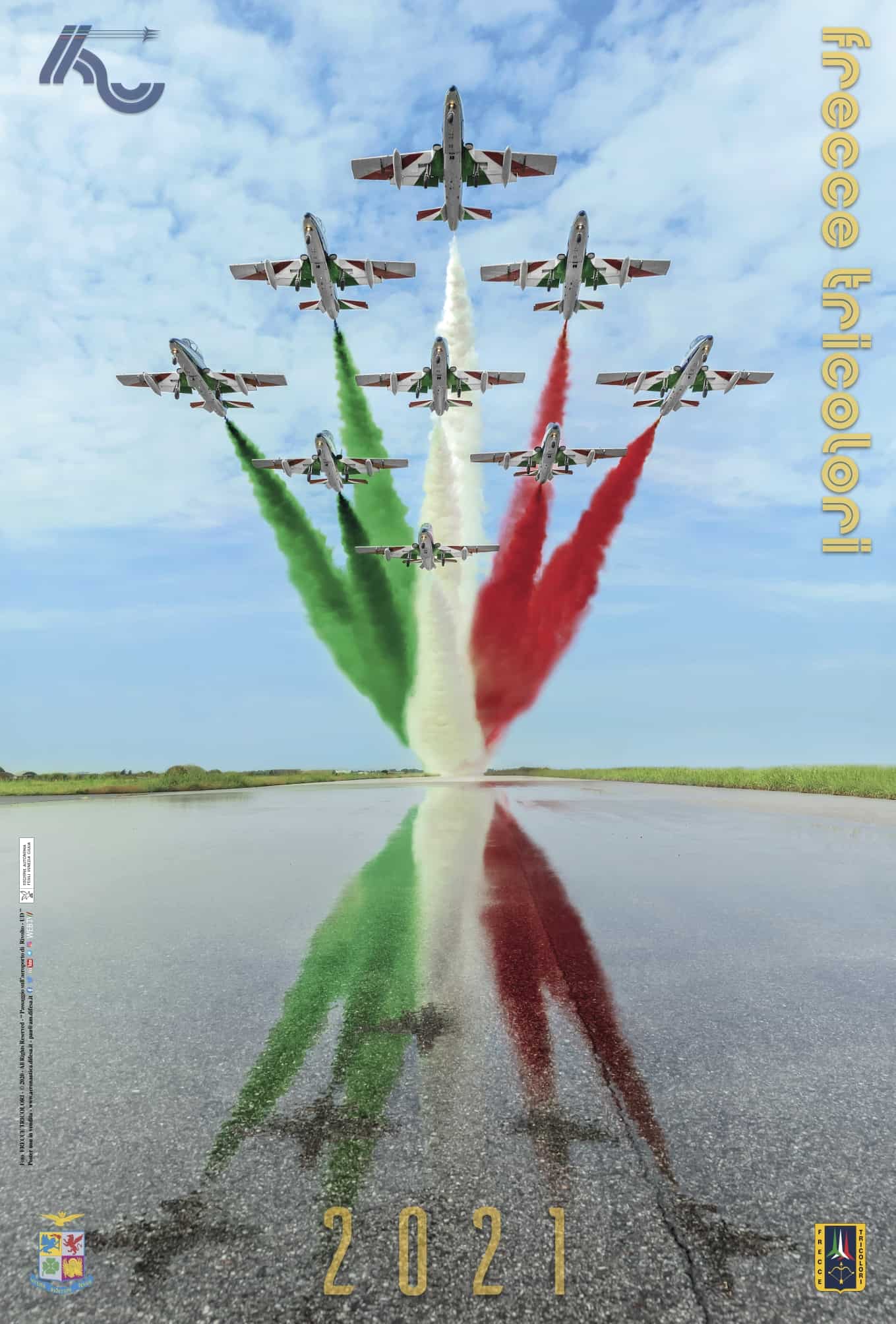 Programma frecce tricolori 2021 Airholic.it