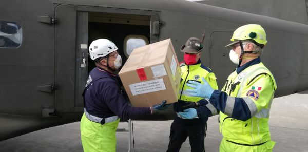 Ospedale COVID Associazione nazionale Alpini a Bergamo