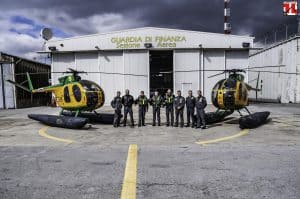 Personale Sezione Aerea Guardia di Finanza Genova