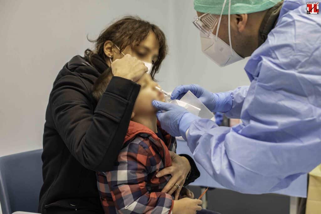 Vaccinazione antinfluenzale pediatrica - Centro Ospedaliero Militare Milano