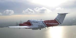 UK MCA coastguard King Air