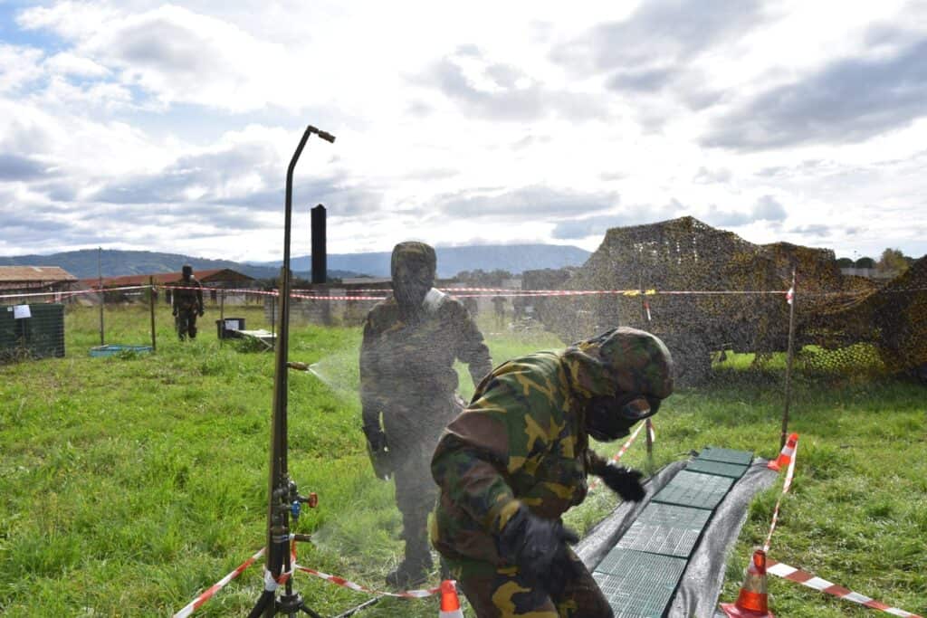 Attività di bonifica CBRN